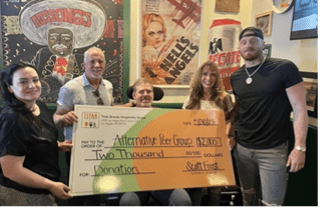 TBHG and Las Vegas Raiders Defensive-end Maxx Crosby Cap Off Mental Health Awareness Month by Hosting Private Dinner and Donation for the Alternative Peer Group 