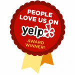 Yelp Award Winner red logo
